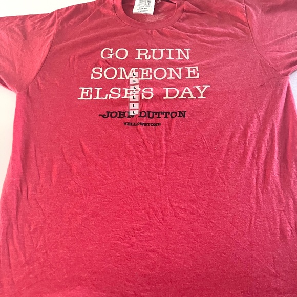 YELLOWSTONE TV Series John Dutton T-shirt Size L NEW - Picture 1 of 4